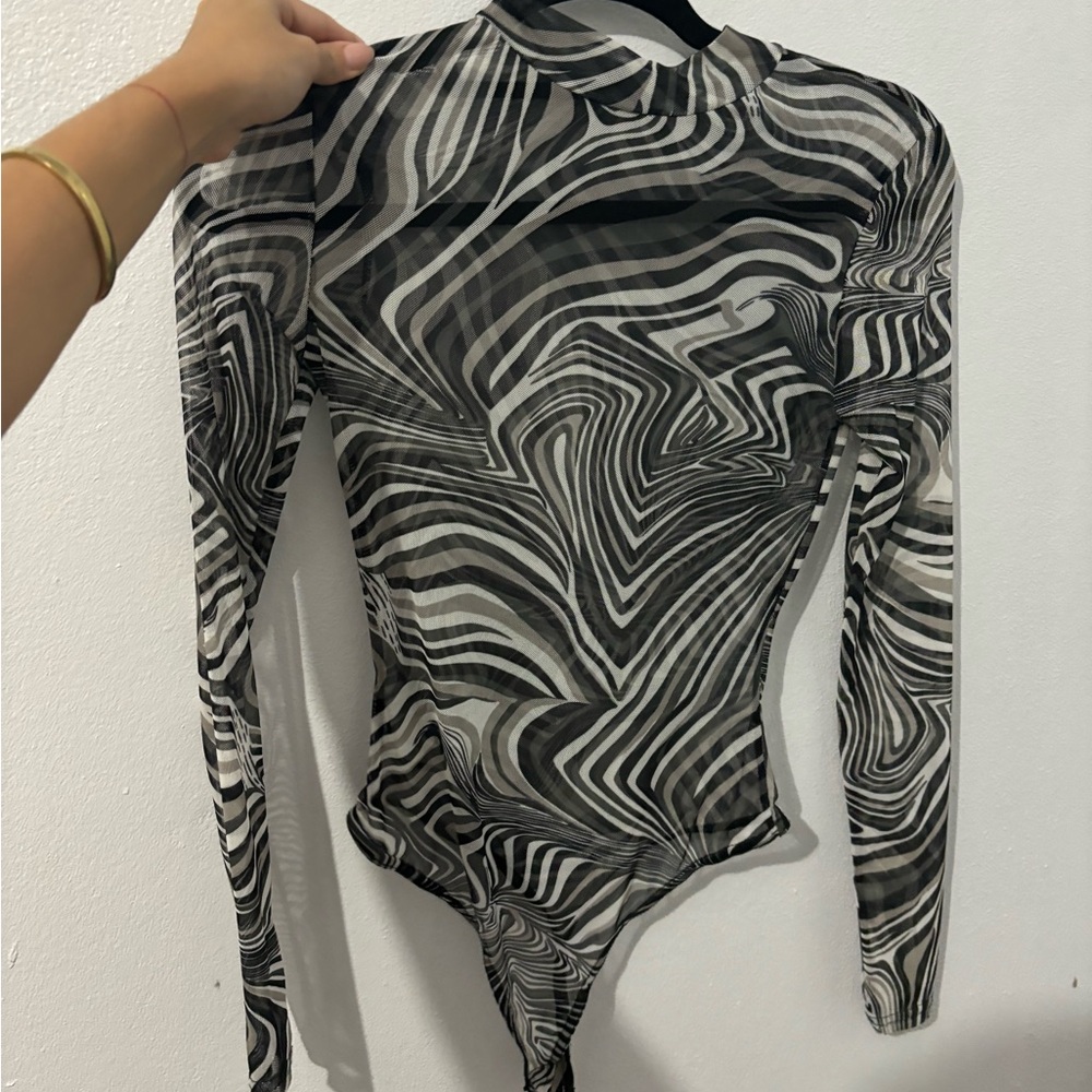 Missguided Mesh Bodysuit